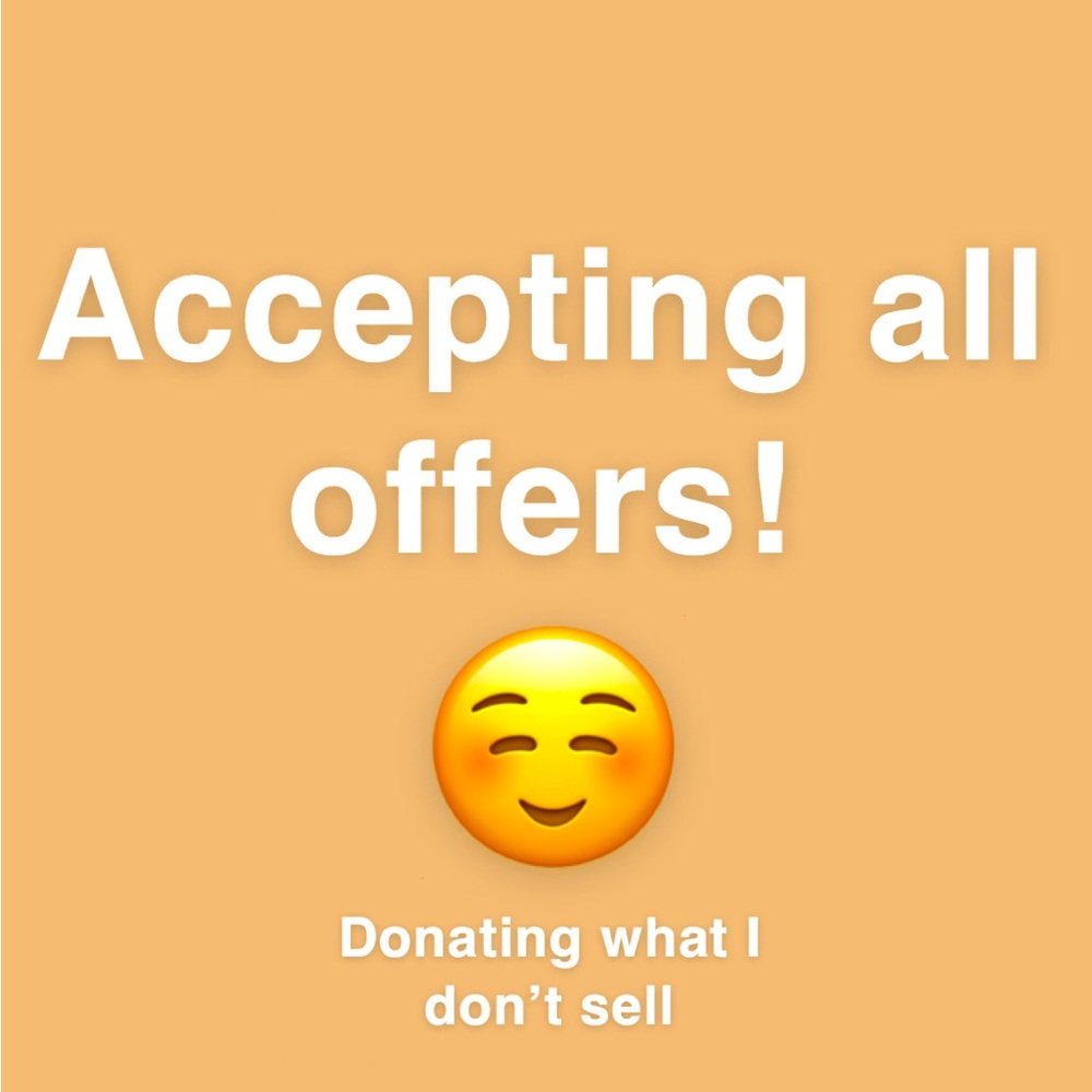 Please make offers!